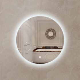 Дзеркало кругле у ванну Eclipse 60x60 S